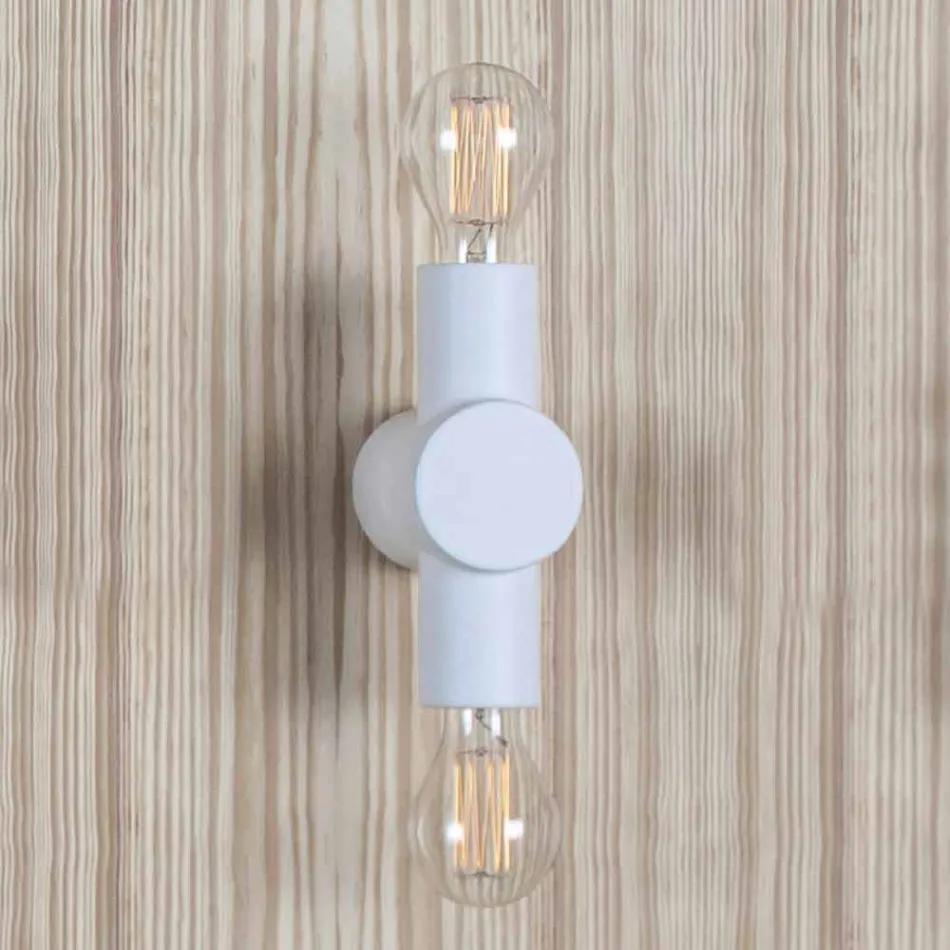 Ruch TOSCOT światła ściany z zasadą metalu wytworzonego w Toskanii Viadurini