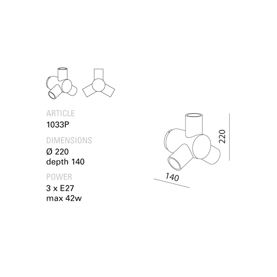 Kinkiet Toscot Traffic z metalu i ceramiki wyprodukowany w Toskanii Viadurini