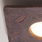 Toscot Vivaldi to designerska lampa ścienna z terakoty wyprodukowana we Włoszech Viadurini