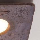 Toscot Vivaldi to designerska lampa ścienna z terakoty wyprodukowana we Włoszech Viadurini
