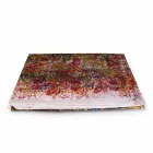 Ręcznie wykonany bawełniany obrus Ręcznie wykonany jednoczęściowy nadruk - marki Viadurini