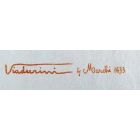 Ręcznie drukowany artystyczny obrus Unikalny kawałek wysokiej włoskiej sztuki rzemieślniczej Viadurini