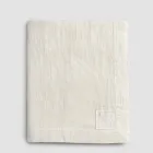 Modułowy obrus z kolorowego lnu z dziurkami i 10 guzikami - śródziemnomorski Viadurini