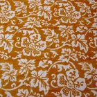 100% włoski ręcznie robiony obrus lniany z jednoczęściowym nadrukiem ręcznym - marki Viadurini