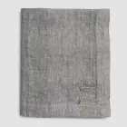 Prostokątny lniany obrus z dziurkami i 10 guzikami, luksusowy - śródziemnomorski Viadurini