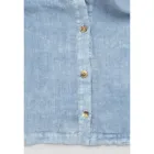 Prostokątny lniany obrus z dziurkami i 10 guzikami, luksusowy - śródziemnomorski Viadurini