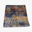 Wysokiej jakości włoski obrus wykonany ręcznie z bawełnianym nadrukiem Viadurini