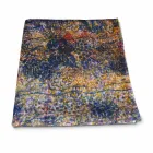 Wysokiej jakości włoski obrus wykonany ręcznie z bawełny z nadrukiem - znaki towarowe Viadurini