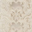 Beżowy lniany kwadratowy obrus z luksusową koronką Farnese Artisan - Kippel Viadurini