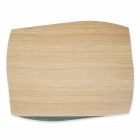 Nowoczesna prostokątna podkładka z drewna dębowego Made in Italy - Abraham Viadurini