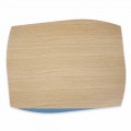 4 nowoczesne prostokątne podkładki z drewna dębowego Made in Italy - Abraham
