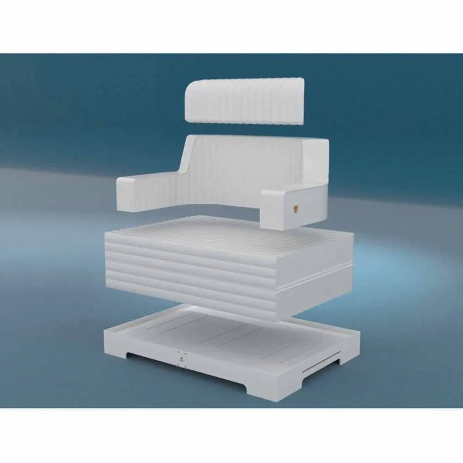 Trona Magnum Prestiżowy Pływający krzesło podwójna konstrukcja gniazda Viadurini