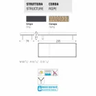 Varaschin Babylon ogród lub łóżko wewnętrzne, nowoczesny design Viadurini