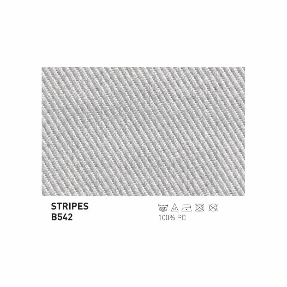 Stolik ogrodowy Big In &amp; Out Varaschin + 8 nowoczesnych foteli Viadurini