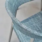 Varaschin Clever krzesło nowoczesnych projektowanie ogrodów, 6 sztuk Viadurini