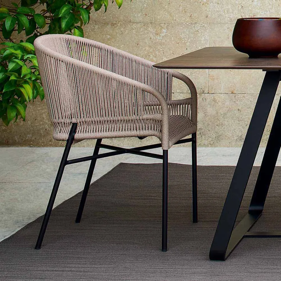 Varaschin Cricket krzesło strony zewnętrznej włókniny, 2 kawałki Viadurini