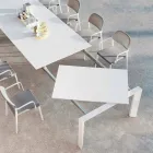 Varaschin Dolmen ogrodowy stół przedłużenia aż do 380 cm Viadurini