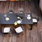 Varaschin Dolmen ogrodowy stół przedłużenia aż do 380 cm Viadurini