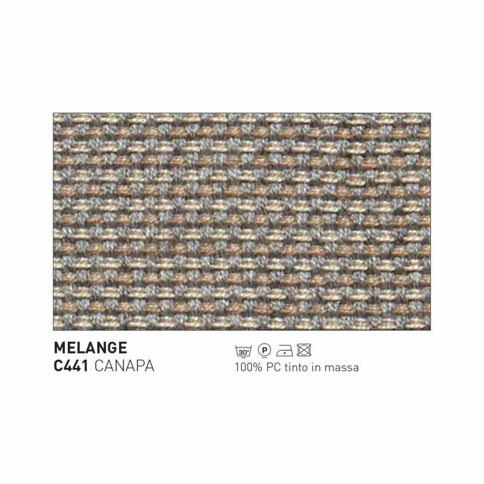 Podnóżek outdoorowy Varaschin Emma w tkaninie tapicerowanej Viadurini