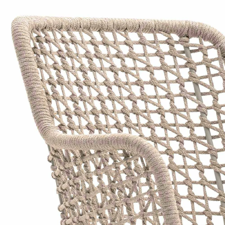 Wyściełany fotel Varaschin Emma o nowoczesnym designie Viadurini