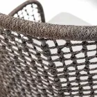 Wyściełany fotel Varaschin Emma o nowoczesnym designie Viadurini