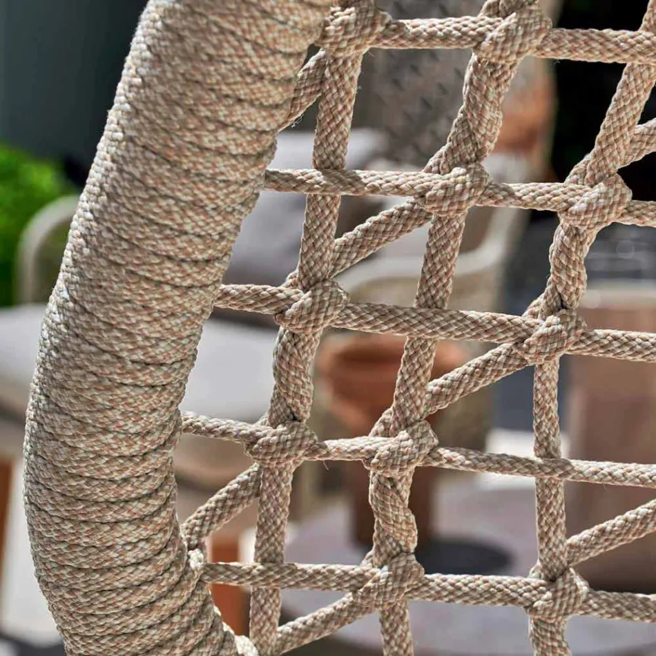 Wyściełany fotel Varaschin Emma o nowoczesnym designie Viadurini