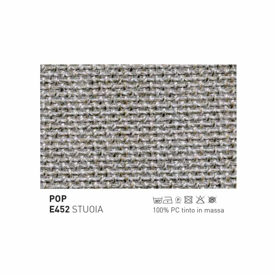 Nowoczesny fotel outdoorowy Varaschin Emma z tkaniny i aluminium Viadurini