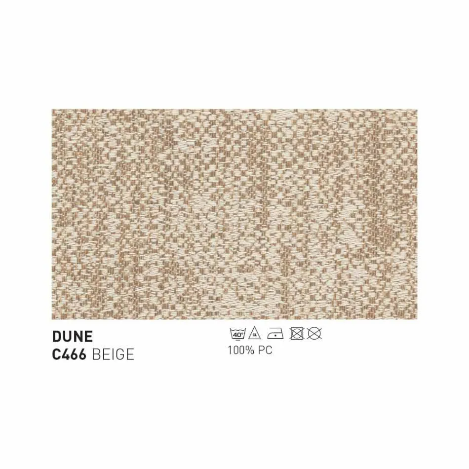 Nowoczesny fotel outdoorowy Varaschin Emma z tkaniny i aluminium Viadurini