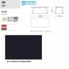 Varaschin Kolonaki Tabela nowoczesny ogród w różnych rozmiarach Viadurini