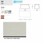 Varaschin Kolonaki Tabela nowoczesny ogród w różnych rozmiarach Viadurini