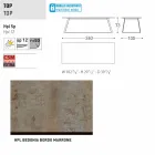 Varaschin Kolonaki Tabela nowoczesny ogród w różnych rozmiarach Viadurini