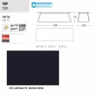 Varaschin Kolonaki Tabela nowoczesny ogród w różnych rozmiarach Viadurini