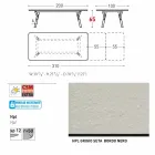 Varaschin link tabela H 65 cm ogród z możliwością przedłużenia do 350 cm Viadurini