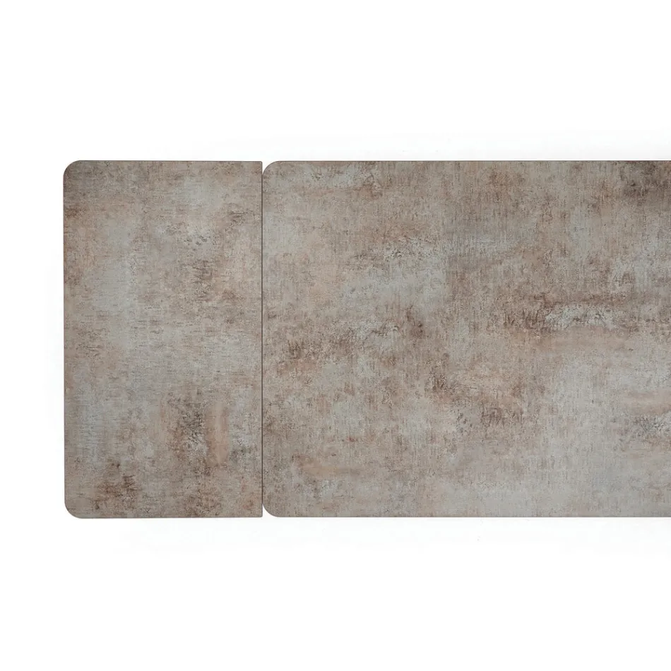 Rozkładany stół ogrodowy Varaschin Link o nowoczesnym designie, wys. 73,2 cm Viadurini