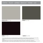 Rozkładany stół ogrodowy Varaschin Link o nowoczesnym designie, wys. 73,2 cm Viadurini