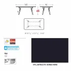 Varaschin link ogrodowy tabeli nogi drewno tekowe, H 75 cm Viadurini