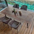 Varaschin Link stół do jadalni design, wysokość 65 cm