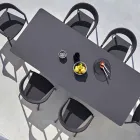 Varaschin link Poprawiono stół ogrodowy lub H wewnętrzna 75 cm Viadurini