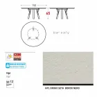 Varaschin Linki Okrągły stół do wewnątrz / na zewnątrz nowoczesny design, H 65 cm Viadurini