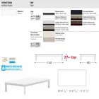 Projekt stolika kawowego Varaschin System z malowanego aluminium Viadurini