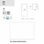 Stół Varaschin Victor wewnątrz i ogrodzie restauracji, nowoczesny design Viadurini