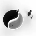 Meble Łazienka wanna inAdamantx® Tao Made in Italy Viadurini