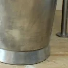 Wanna wolnostojąca kąpieli miedzi wykończone w niklu Julia Viadurini