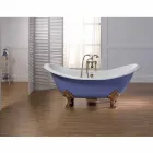 Wanna ramą i malowane cast iron Lane nogi Viadurini