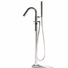 Wolnostojąca wanna, Made in Italy, w Solid Surface - Flow Viadurini