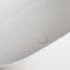 Wolnostojąca wanna, Made in Italy, w Solid Surface - Flow Viadurini