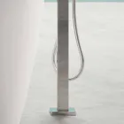 Wolnostojący nowoczesny design Łazienka błyszczący biały lub matowy - twarz Viadurini