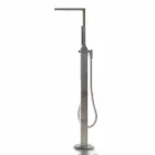 Wolnostojący nowoczesny design Łazienka błyszczący biały lub matowy - twarz Viadurini