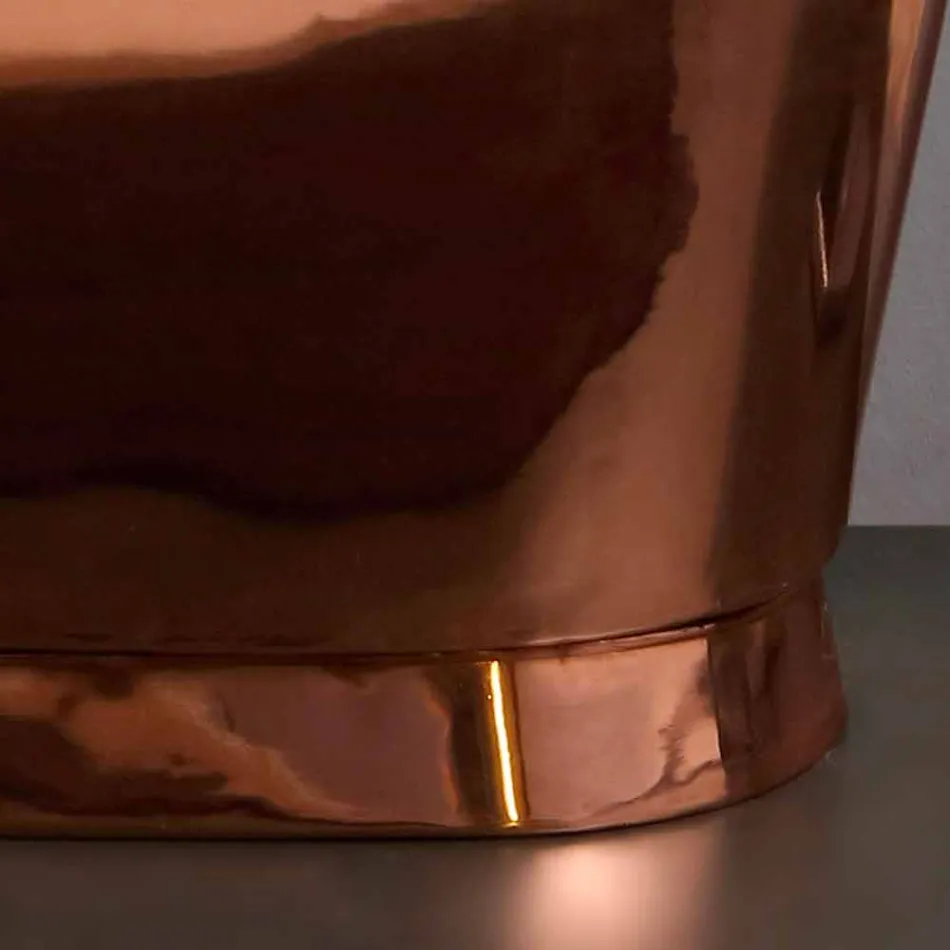 konstrukcja wolnostojąca wanna niklu i miedzi Angelica Viadurini