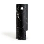 Wazon w kształcie twarzy z satynowego marmuru Made in Italy - Asahi Viadurini